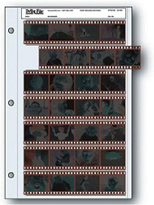 FOLHAS DE PROTEÇÃO PRINT FILE 35-7BXW – PARA NEGATIVOS 35MM (PACOTE C/ 25 FOLHAS)