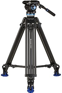 Tripé Profissional Kit para Vídeo A673TMBS8PRO com Cabeça Hidráulica S8PRO, Contrapeso Ajustável e Capacidade para 8kg