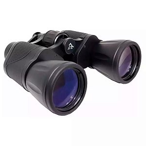 Binóculo Greika 10x50 BI-10x50GR com Corpo Emborrachado, Prisma Porro BK4, Objetiva de 50mm e Bolsa para Transporte
