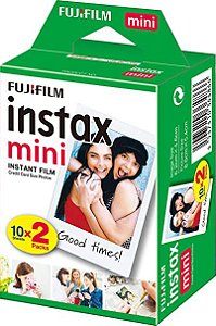 Filme Fujifilm Instax Mini com 20 Fotos
