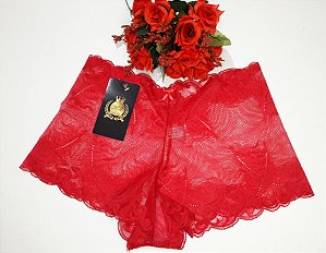 Calcinha Caleçon Rendada