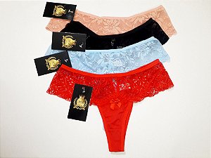 Calcinha Cós Renda Asa Delta
