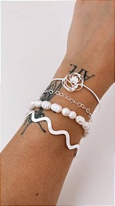 Pulseira elo coração