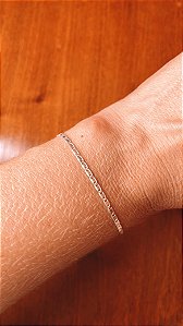 Pulseira corrente cartier quadrada