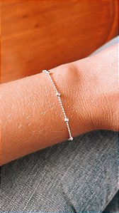 Pulseira micro bolas com bolas de 3 mm