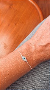 Pulseira olho grego madrepérola