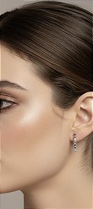 Brinco palito colorido