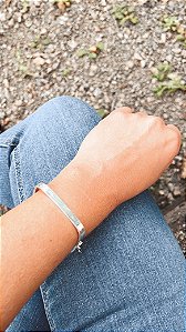 Bracelete quadrado largo