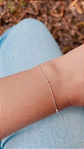 Pulseira veneziana com bolinhas