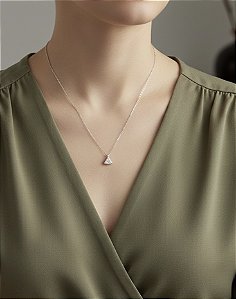 Colar Nossa Senhora Aparecida cravejado