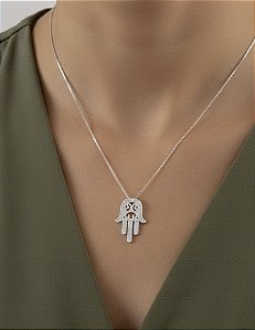 Colar Mão trabalhada