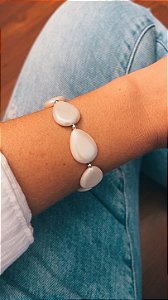 Pulseira madrepérola gota