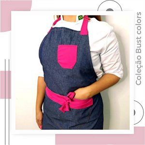 Avental Bust Colors com Bolso