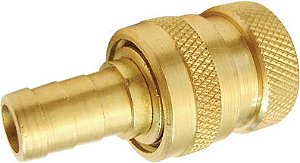 ENGATE RÁPIDO P/ AGUA - ROSCA 3/4" X PINO P/ MANG 3/4" - LATÃO - 11304E