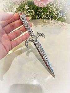 Adaga / Punhal Athame águia prata