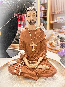 São Francisco de Assis Meditando