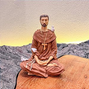 São Francisco de Assis Meditando