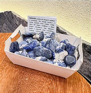 Sodalita - Pedra Rolada