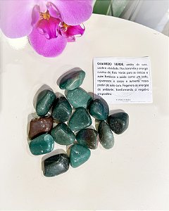 Quartzo Verde - Pedra Rolada