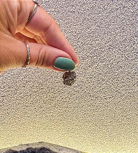 Pingente de Pirita Bruta