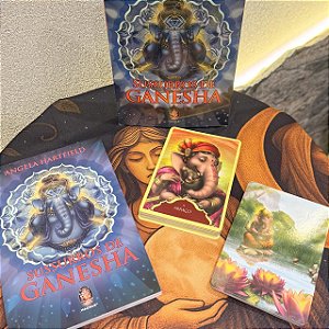 Sussurros de Ganesha - Oráculo 50 cartas e livro