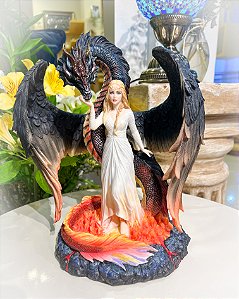 Princesa e o Dragão - Resina Veronese
