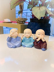 Trio de Monges da Sabedoria - Cego, surdo e mudo