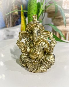 Ganesha Médio Dourado