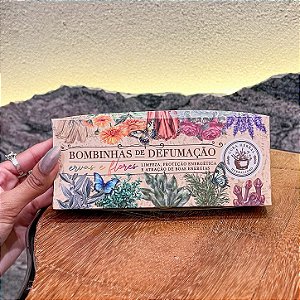 Bombinhas de Defumação - Ervas e Flores 10 un.