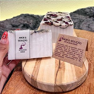 Sabonete Natural - AMOR E SEDUÇÃO