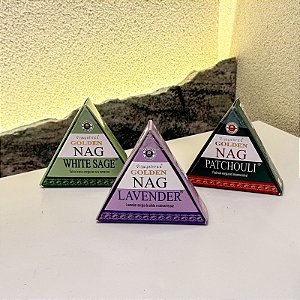 Golden Nag – Incenso Cone Backflow (Cascata)