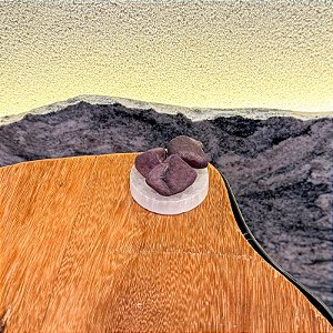 Purpurita - Cristal natural