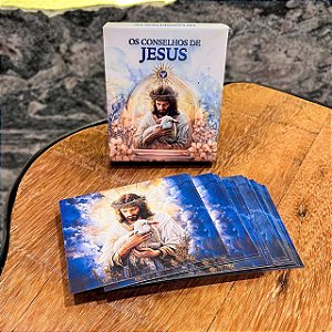 Os Conselhos de Jesus - Oráculo com 50 cartas
