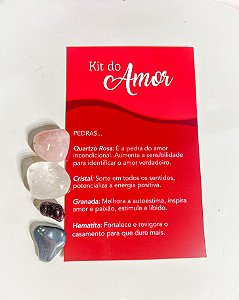 Kit do Amor - Pedras Roladas