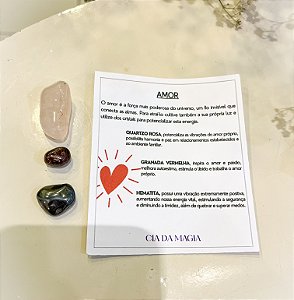Kit do Amor - Pedras Roladas