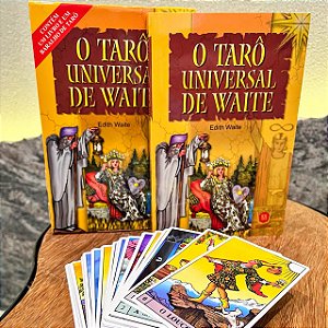 Tarô Universal de Waite - Opção com livro ou somente cartas