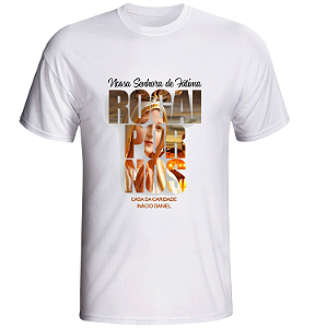 CAMISETA TRADICIONAL NOSSA SRA DE FÁTIMA