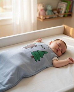 Saco de Dormir Inverno Ursinho Campeão - 0 a 6 meses / 6 meses a 1 ano
