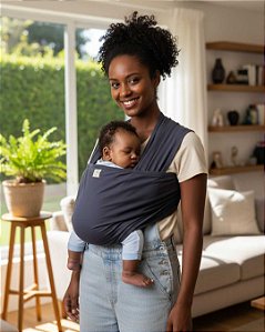 Wrap Sling Clássico - Cinza Grafite