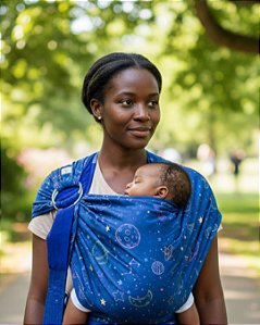 Sling Lateral de Argolas Cosmos Azul