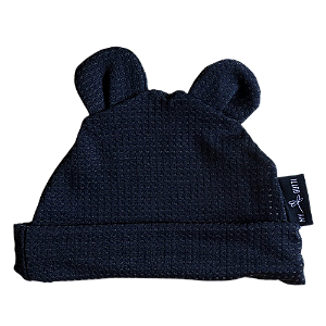 Gorro orelhinha - touca RN Dryfit Preto