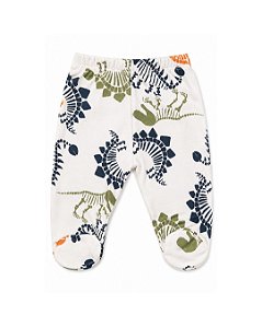 Calça Bebê com Pezinho – Dino