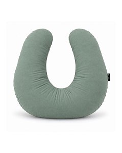 Almofada de Amamentação Ergonômica Multifuncional – Verde – Máximo Conforto + Brinde capa extra