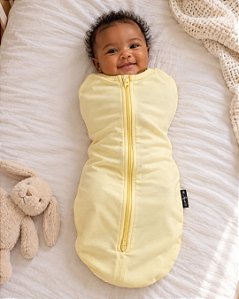 Swaddle Charutinho Cueiro - Amarelinho 100% algodão