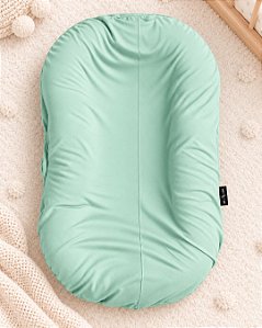 Ninho + Capa Verde Mental 100% algodão - redutor de berço - My Gutti Baby AmareNinho