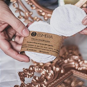Discos Eco Reutilizáveis kit c/4 uni