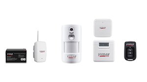 Sistema de Alarme 1 Sensor com Câmera e com Monitoramento Anual Linha 8000