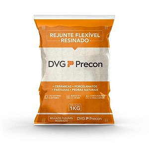 Rejunte Flexível Resinado Cinza Claro 1 Kg Precon