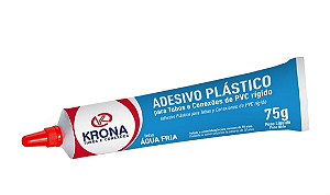 Adesivo Cola De Tubo, Cano E Conexões De Pvc - Krona 75g