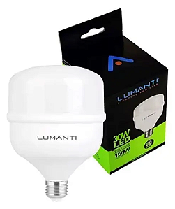 Lampada Led Bulbo 30w Luz Branco-frio 6500k E27 Lumanti